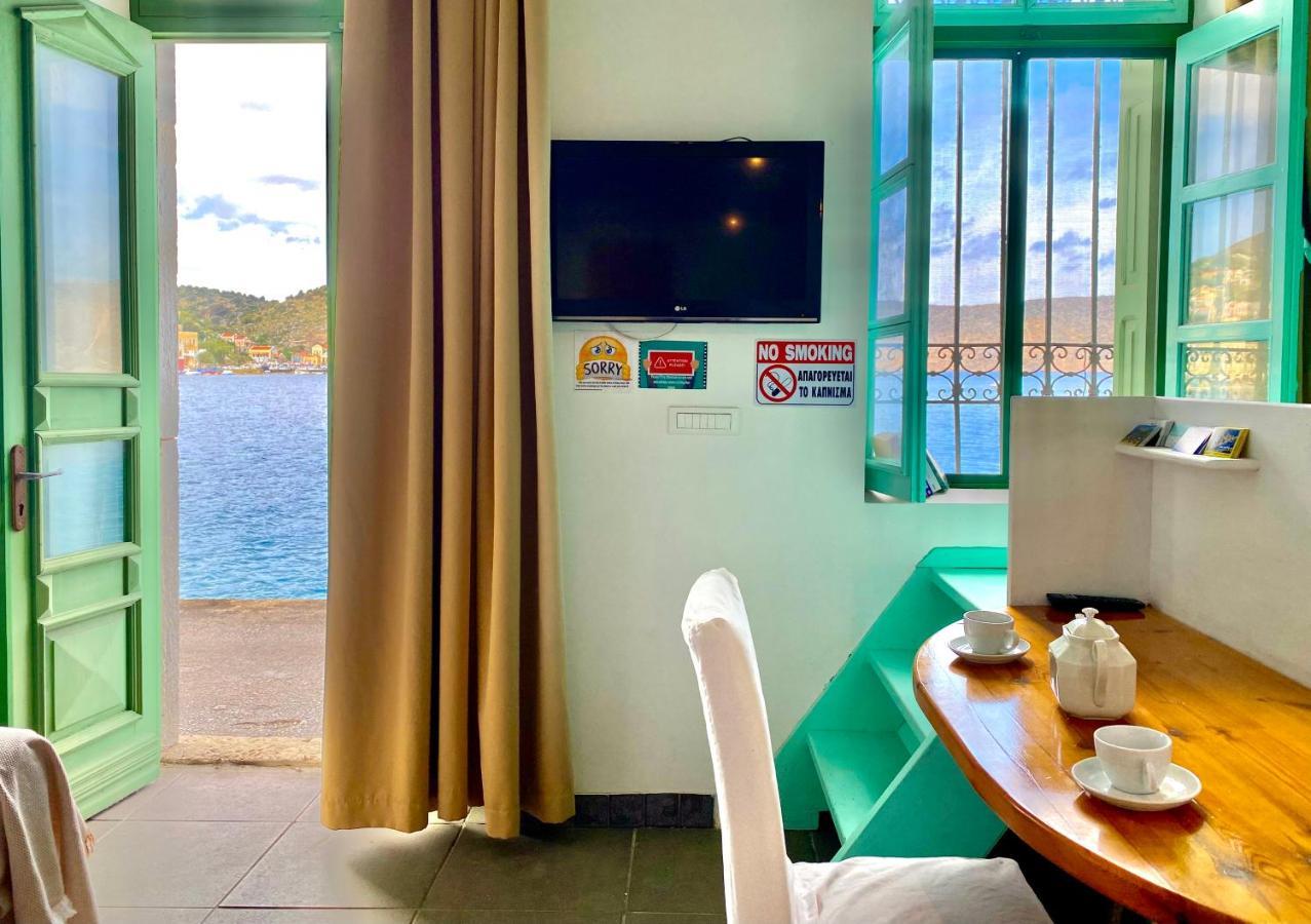 시미 Seafront - Harbour View , Pitini 1 아파트 외부 사진